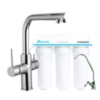Комплект: DAICY смеситель для кухни, Ecosoft Standart система очистки воды (3х ступенчатая) 55009-F+FMV3ECOSTD Imprese