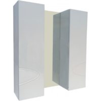 Зеркальный шкаф МИКОЛА-М Маранелло белый 80 см 4820099539849