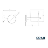 Стакан Cosh (CRM) S-80-909