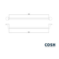 Полотенцедержатель Cosh (CRM) S-80-901 22259COSH