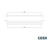 Полотенцедержатель Cosh (CRM) S-80-902 22260COSH
