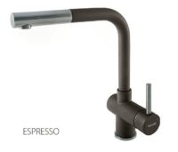 Кухонный смеситель FKM 46P SS Espresso Fabiano 8232.401.0071