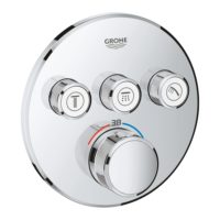 Grohe 29121000GROHE SMARTCONTROL термостат для душа/ванны с 3 кнопками, накладная панель
