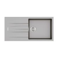 Кухонная мойка Fabiano Classic 100×50 Grey Metallic (8221.301.0783)
