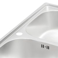 Кухонная мойка Qtap 7843-B Micro Decor 0,8 мм (QT7843BMICDEC08) SD00041006