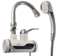 Проточный водонагреватель ванная SDR-B07WSTP гусак ухо, настенный (с датчиком темп.) 1/10