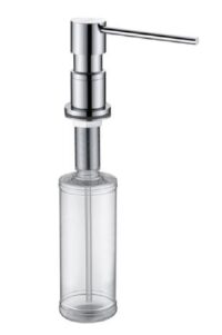 Дозатор жидкого мыла встраиваемый латунь/пластик 300 мл GAPPO G402 1/30