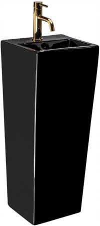 Умывальник (раковина) REA KAMILA BLACK напольный черный REA-U5644 Rea (Польша)