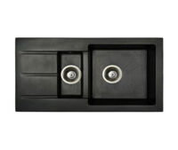 Кухонная мойка Fancy Marble Alabama 780х435х170, светло-черный (107080004)