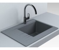 Кухонная мойка MIRAGGIO BODRUM 650х500х224, серый (115060013)