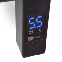 Полотенцесушитель Navin Классик Квадро 500х1000 Sensor правый с таймером, чёрный муар 12-216053-5010